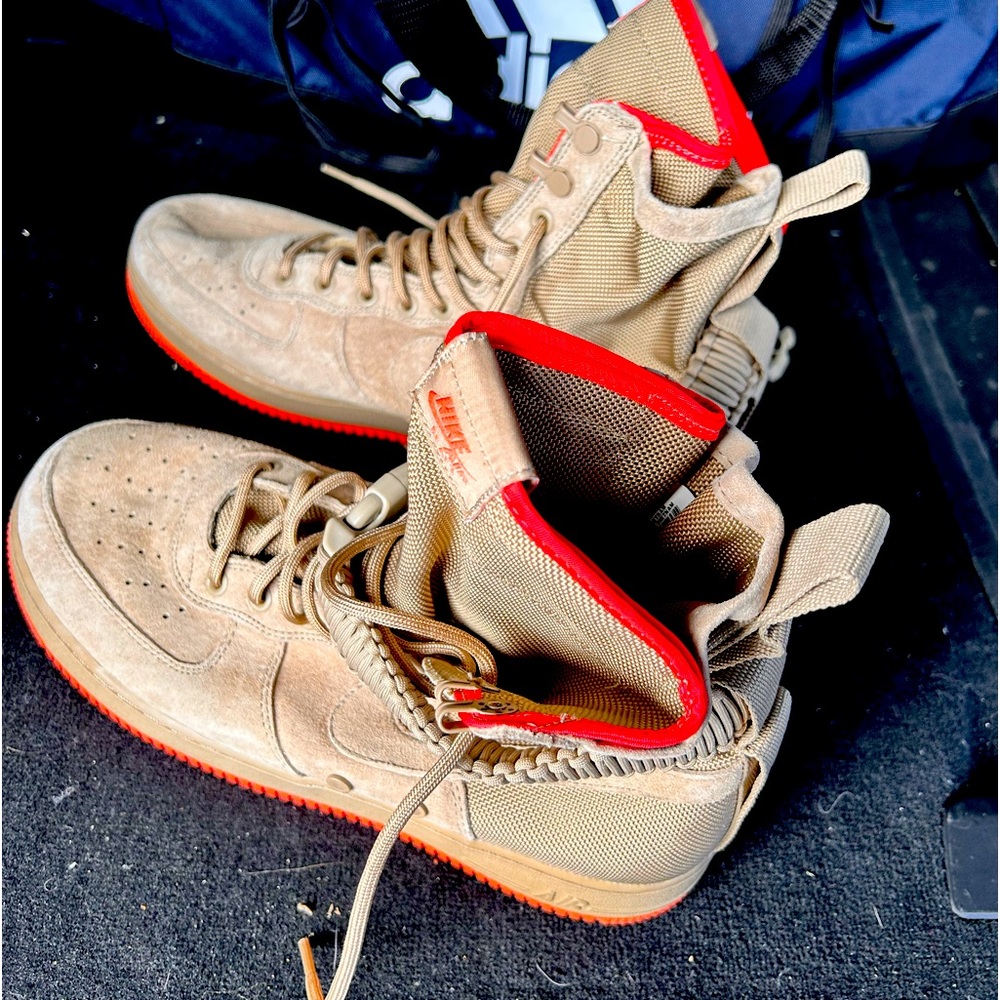 Nike SF Air Force 1 High - Tan - size 10.5